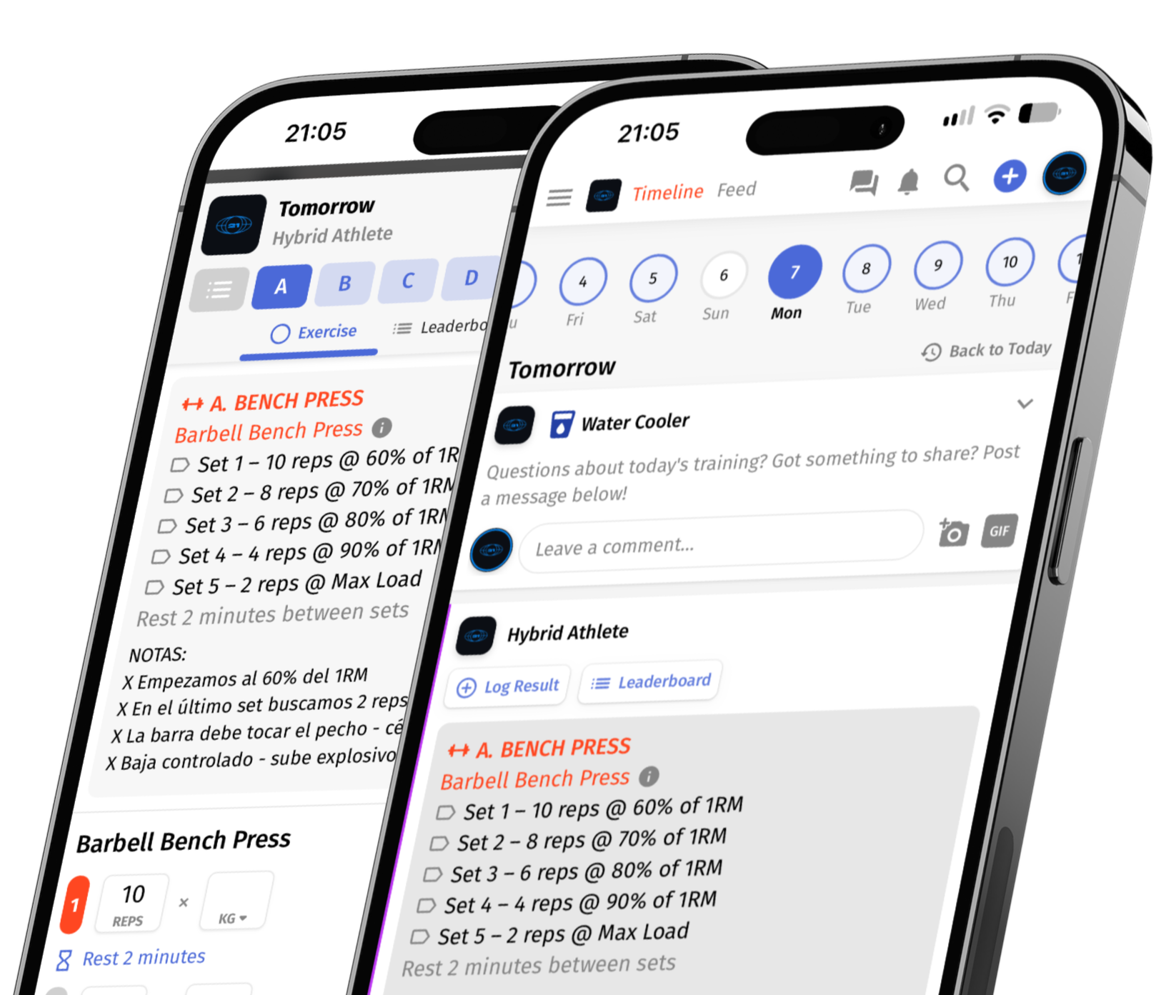App 21prgram en el móvil